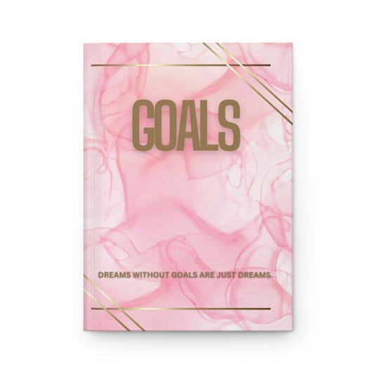 The CEO Blueprint Agency Goal Setting Matte Hardcover Journal (Ruled) for Adults & Teens