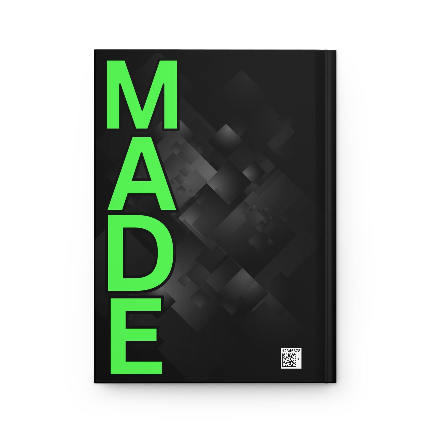 The CEO Blueprint Agency SELF MADE Neon Matte Hardcover Journal (Ruled)