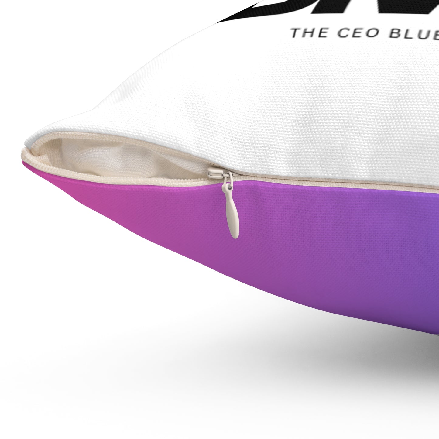 I AM THE BRAND Purple Accent Indoor Pillow for Office or Home